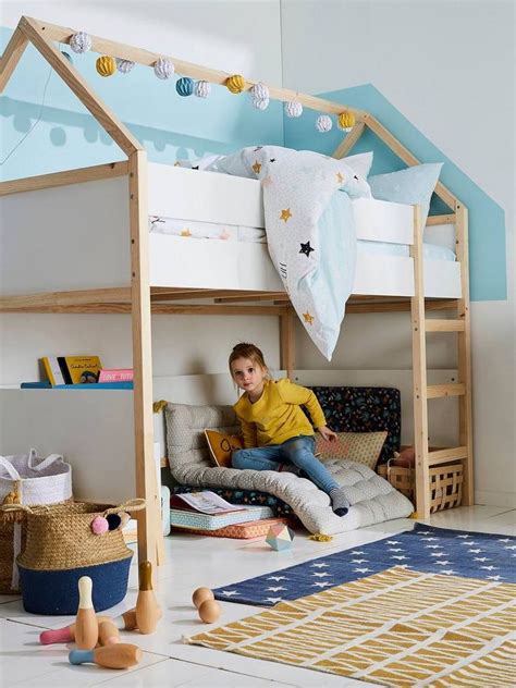 Comment decorer un lit cabane. Une chambre d'enfant avec un lit cabane : 7 idées déco en ...
