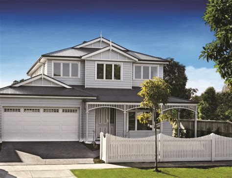 One level / single story house plans. Floor Plan Friday: Double Storey Hamptons