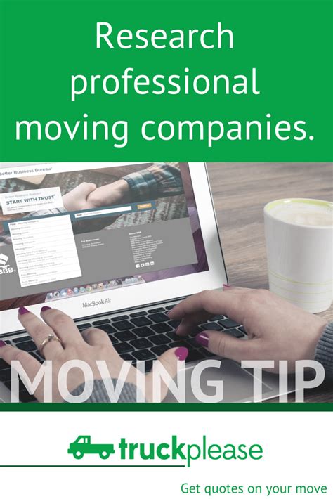 Moving Tip 👉🏻 Research Professional Moving Companies Moving Tips