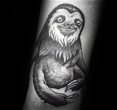 70 Sloth Tattoo Designs For Men Ink Ideas To Hang Onto