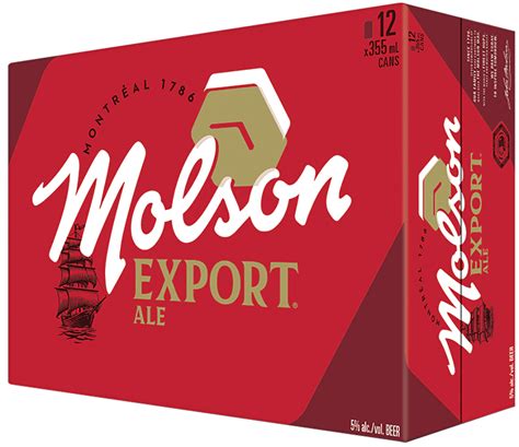 Molson Export Ale 12 Cans Beer Parkside Liquor Beer And Wine