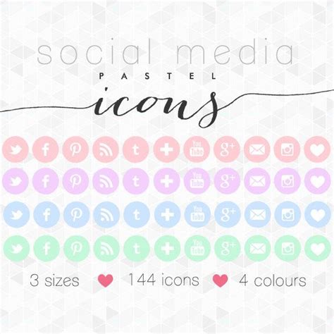 Pastel Pink Aesthetic Social Media Icons App Icons Ios14 Pastel