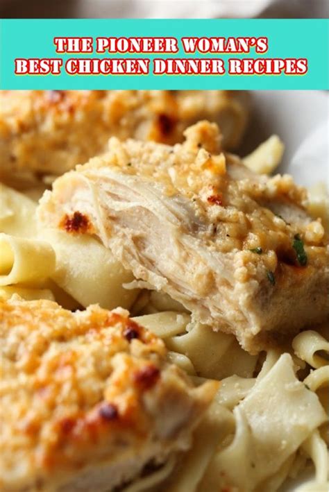· melt in your mouth chicken recipe anyone will love #chicken #chickenrecipe #easychickenrecipes #chickendinner #bakedchicken. #The #Pioneer #Woman's #Best #Chicken #Dinner #Recipes ...