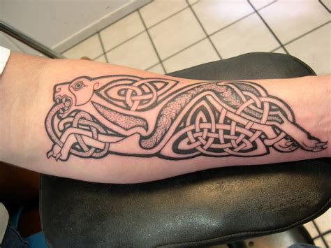 Celtic Dog Tattoo Also Interesting - Tattoo Designs & Ideas Gallery