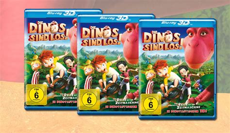 Die Dinos Sind Los Gewinnt Blu Rays Des Animations
