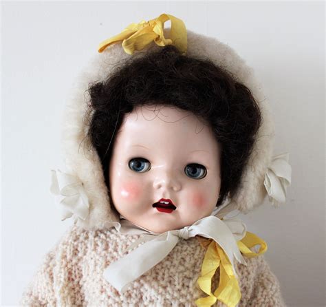 Excellent Vintage Pedigree Walker Doll 1950s Made In England Etsy Uk Old Fashioned Toys