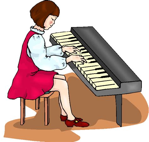Playing The Piano Clipart Clip Art Library