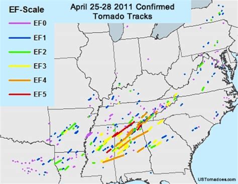 Super Tornado Outbreak Of April 27 2011 One Year Anniversary The