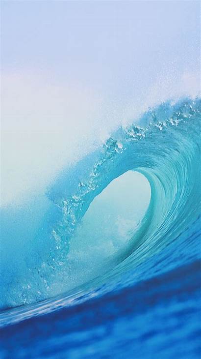 Iphone Ocean Wave Backgrounds Water Wallpapersafari 6s