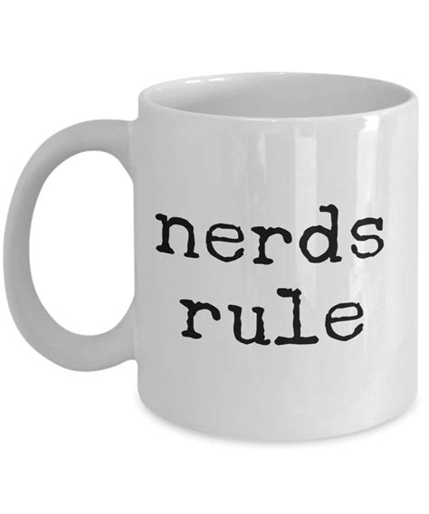 nerds rule mug 11oz 15oz nerd herd coffee mug coffe mug nerd etsy
