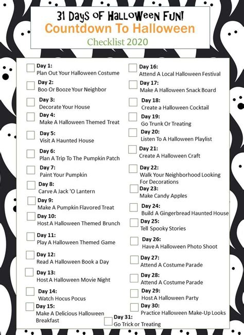 Countdown To Halloween With These 31 Fun Ideas Halloween Movie Night