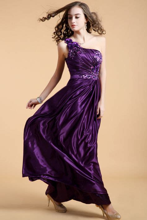 Midnight Purple With Images Satin Dress Long Evening Dresses Prom