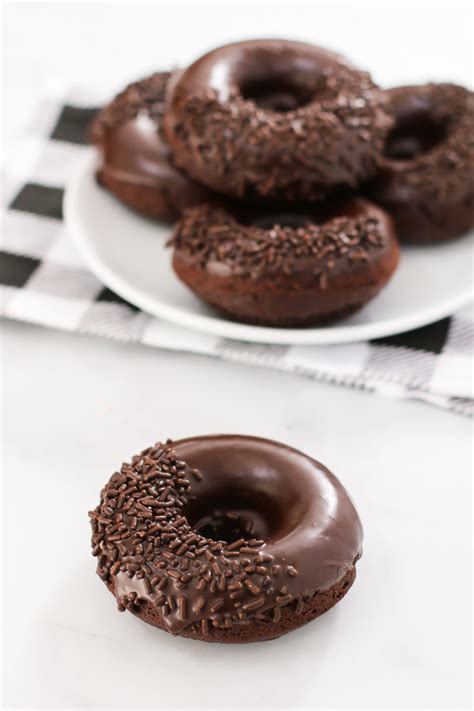 Gluten Free Vegan Baked Chocolate Donuts4 Sarah Bakes Gluten Free