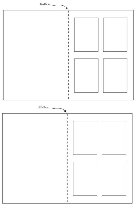 Free Printable Window Template For Scrapbooking Templates Printable