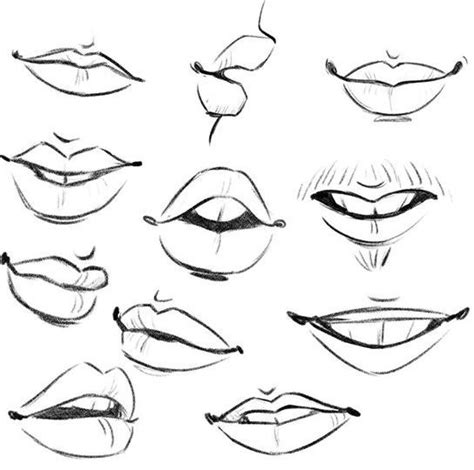 5 Easy Step by Step Tutorials - How to Draw Lips - Do It Before Me