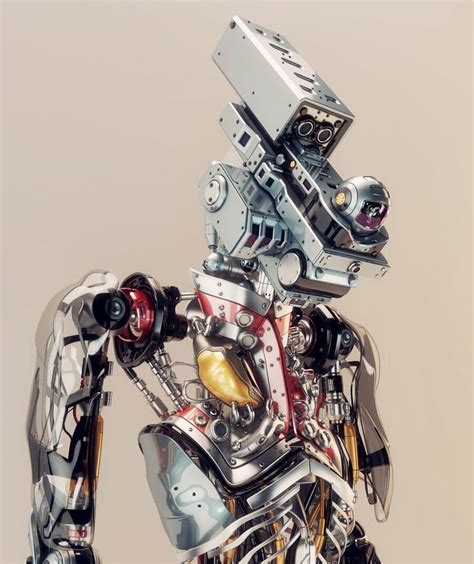 Vladislav Ociacias Cyborg Art Cyborgs Art Robot Concept Art Cyber