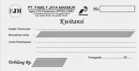 5 Contoh Kwitansi Pembayaran yang Sering Digunakan Proposal, Otak, Save