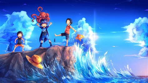 One piece wallpapers 4k hd for desktop, iphone, pc, laptop, computer, android phone, smartphone, imac, macbook, tablet, mobile device. One Piece New World HD Wallpapers 1920x1080 - Wallpaper Cave