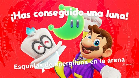 Energilunas Reino De Las Cataratas Guía Super Mario Odyssey Paso A