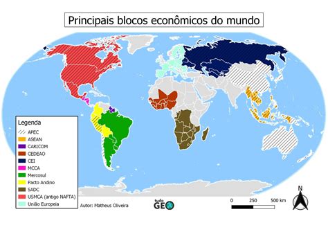 Blocos Econômicos Mapa Mental Modisedu