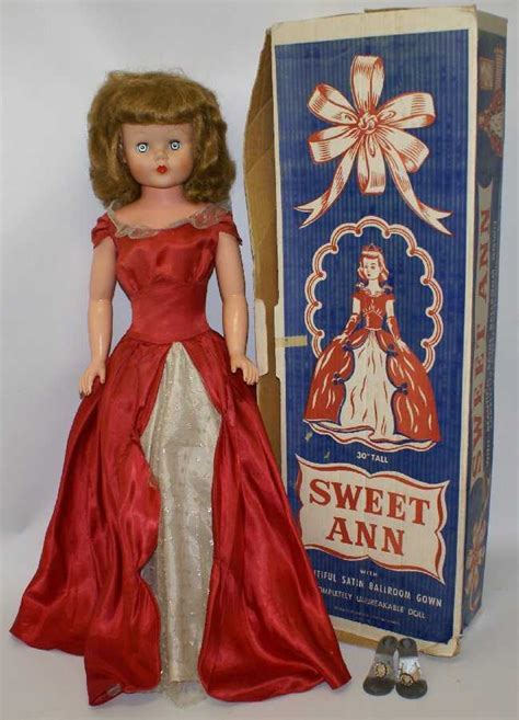 1950s Deluxe Premium 30 Sweet Ann Unbreakable Doll In