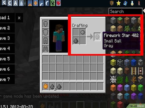 We would like to show you a description here but the site won't allow us. Vuurwerk maken in Minecraft - wikiHow