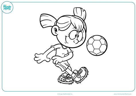 Los mejores dibujos de fútbol para colorear e imprimir