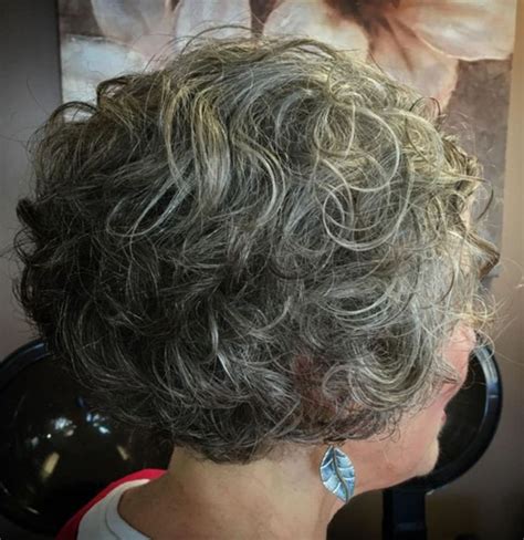 65 Gorgeous Gray Hair Styles Short Curly Hairstyles For Women
