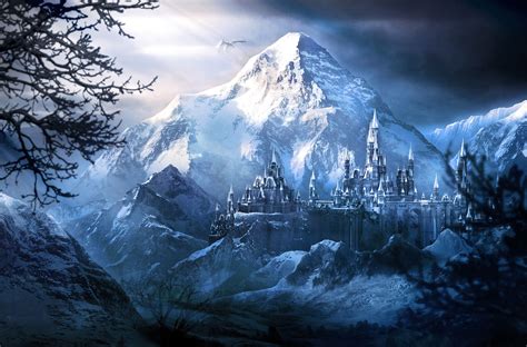 Frozen Castle By Fabien Togman Rimaginarycastles Frozen Castle