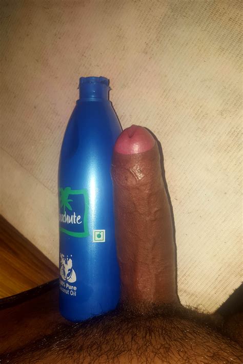 Comparing With A Parachute Oil Bottle M Hijabi Porn
