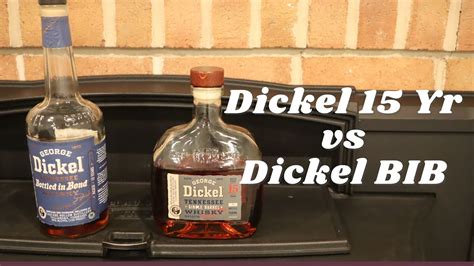 dickel 15 year single barrel vs dickel bottled in bond 13 year 2021 which tn whiskey is best