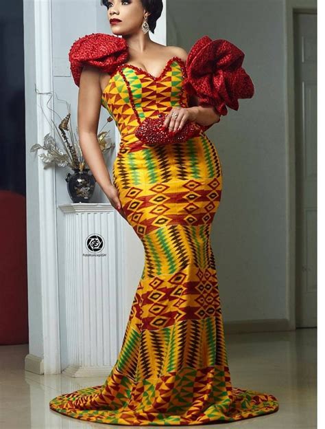 African Kente Prom Dressdashiki Prom Dress For Womenafrican Etsy