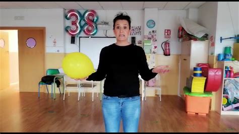 Psicomotricidad Jugamos Con Globos Youtube