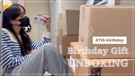 27살 생일선물 언박싱🎂i 디올•조말론•코닥•마켓비협찬 Youtube