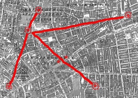 Jack The Ripper Murder Map