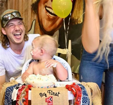 Morgan Wallen Took Smash Cake A Little Too Literally At Sons First