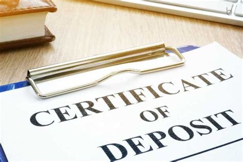 Certificates Of Deposits In Certificate Of Deposit Investing Finance Saving