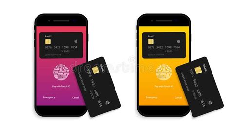 These pulses emulate the process of swiping a credit card's magnetic stripe, enabling the transaction to be performed without any need to activate an nfc terminal. Icon Phone. Mobile App In Smartphone. Finger Click On ...
