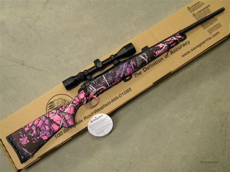 Pink Camo 22 Rifle