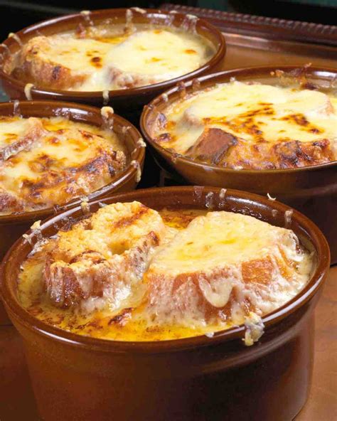 I cut the quantities down for home use. Michael Rulman's Traditional French Onion Soup Recipe ...