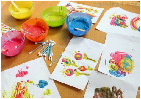 Imagenes de cumpleaños para dibujar faciles dibujos de feliz cumpleaños para pintar y dedicar con mucho cariño. Pintura esponjosa, arte para niños | #Artividades