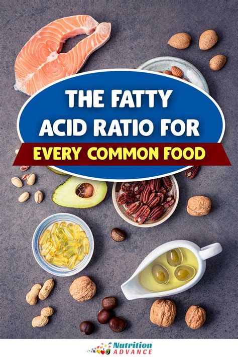 The Fatty Acid Profiles Of Common Foods Nutrition Advance