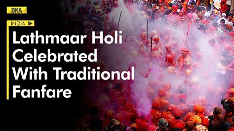 Watch People Celebrate Lathmaar Holi With All Traditions In Banaras