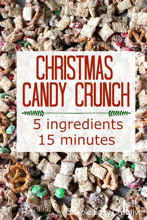 Make the holidays even merrier with our collection of the best homemade christmas candy recipes. Christmas Candy Crunch - Hoosier Homemade