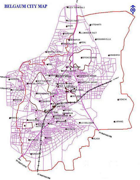 Index Map Of Belgaum City Download Scientific Diagram