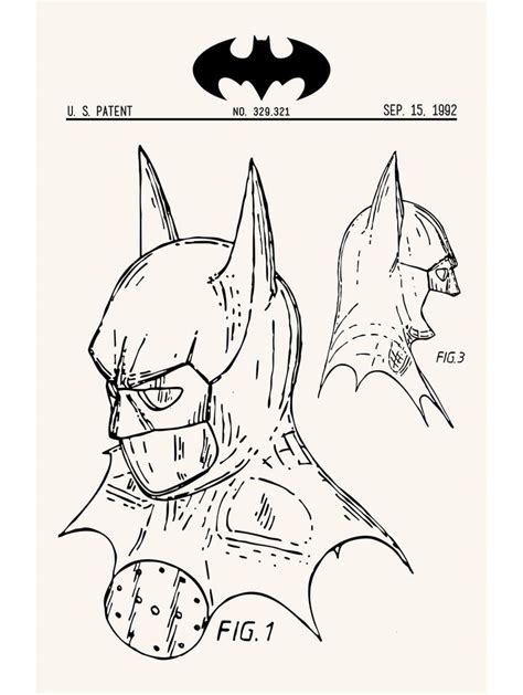 Printable Batman Cowl Template Printable Word Searches