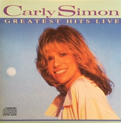 Carly Simon Greatest Hits Live Album Reviews Songs And More Allmusic