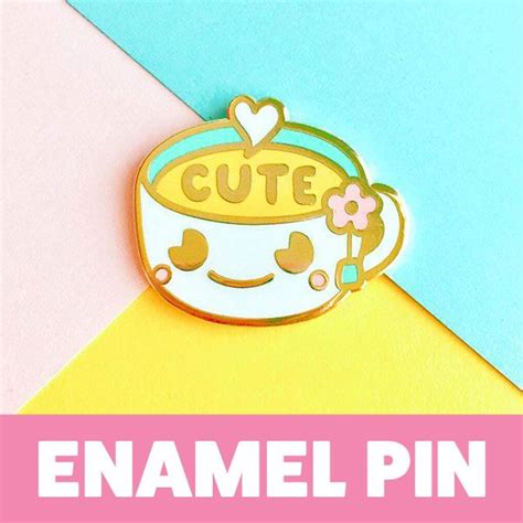 Cool Pins Patches Enamel Pins Power List Pretty Cute Kawaii