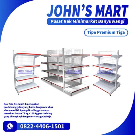 Rak Minimarket Ekonomis | JohnSmart