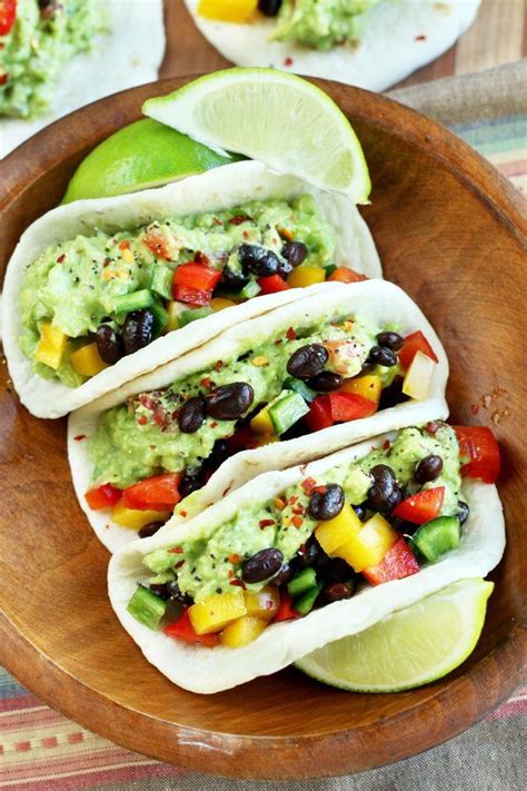 Guacamole Tacos Are A Savory Vegetarian Taco For All Those Who Are Avocado Obsessed Smooth